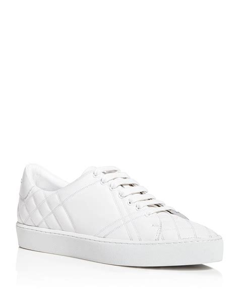 burberry women's westford quilted leather lace up sneakers|Shop Burberry Westford Low.